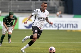 Luan durante a final do Campeonato Paulista contra o Palmeiras