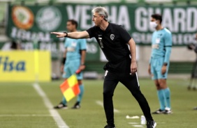 Tiago Nunes durante a final do Campeonato Paulista contra o Palmeiras