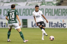 VIctor Cantillo durante a final do Campeonato Paulista contra o Palmeiras