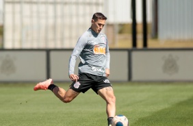 Vital no último treino antes da final contra o Palmeiras, pelo Paulistão 2020