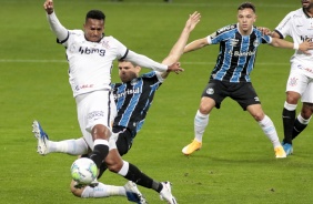 Atacante J durante jogo contra o Grmio, pelo Campeonato Brasileiro