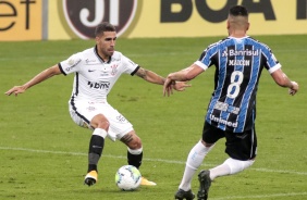 Gabriel durante jogo contra o Grêmio, pelo Campeonato Brasileiro