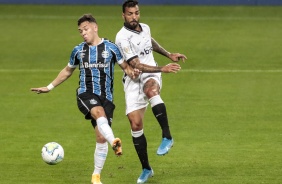 Michel Macedo durante jogo contra o Grmio, pelo Campeonato Brasileiro