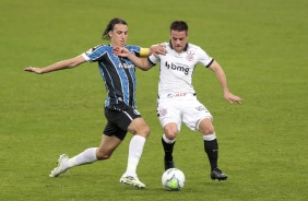 Ramiro durante jogo contra o Grêmio, pelo Campeonato Brasileiro