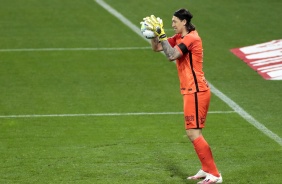 Cássio não foi muito exigido no duelo contra o Coritiba