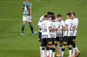 Comemorao do Corinthians no segundo gol, do atacante J