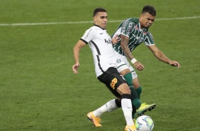 Gabriel em ação diante do Coritiba, na Arena