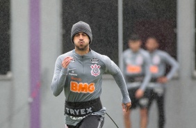 Camacho no treino deste domingo para enfrentar o Fortaleza, pelo Brasileiro