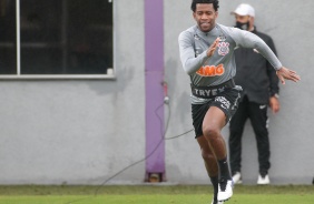 Gil no treino deste domingo para enfrentar o Fortaleza, pelo Brasileirão