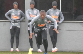 Xavier no treino deste domingo para enfrentar o Fortaleza, pelo Brasileirão