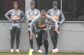 Xavier no treino deste domingo para enfrentar o Fortaleza, pelo Brasileiro