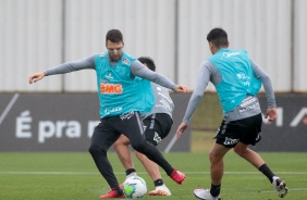 Boselli no treino deste domingo para enfrentar o Fortaleza, pelo Brasileiro