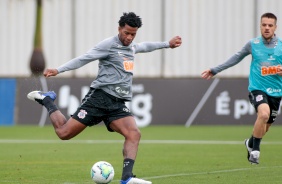 Gil no treino deste domingo para enfrentar o Fortaleza, pelo Brasileiro