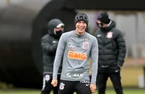 Piton no treino deste domingo para enfrentar o Fortaleza, pelo Brasileirão