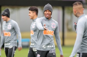 Xavier no treino deste domingo para enfrentar o Fortaleza, pelo Brasileirão