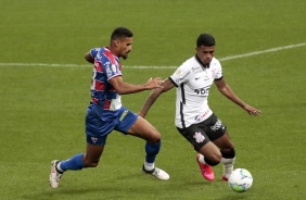 Lo Natel durante jogo contra o Fortaleza