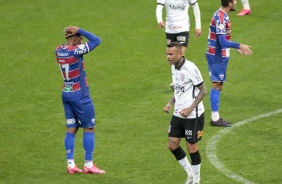 Luan marcou o gol de empate do Corinthians contra o Fortaleza