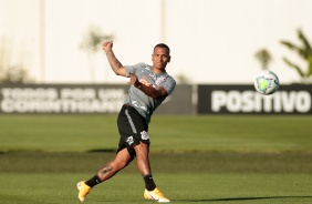 Otero no treino de hoje no CT Joaquim Grava