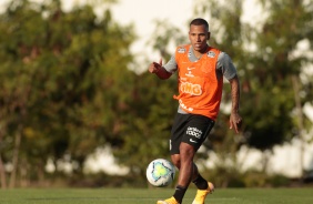 Otero no treino de hoje no CT Joaquim Grava