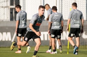 Piton no treino de hoje no CT Joaquim Grava