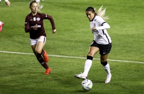 Gabi Nunes no jogo contra a Ferroviria, na volta do futebol feminino