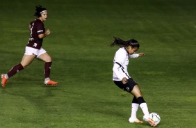 Victoria no jogo contra a Ferroviria, na volta do futebol feminino