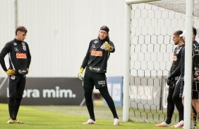 Cssio segue treinando no CT Joaquim Grava