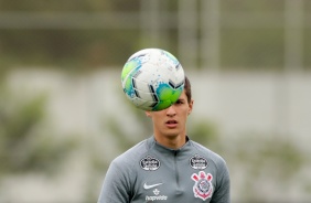 Mateus Vital segue treinando no CT Joaquim Grava