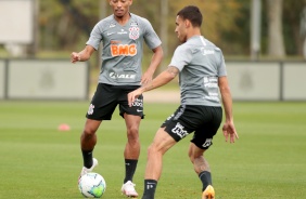 Ruan e Gabriel seguem treinando no CT Joaquim Grava