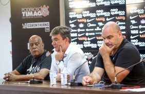 Coletiva de imprensa - Presidente Andrs Sanchez e diretoria
