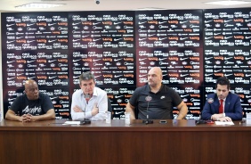 Coletiva de imprensa - Presidente Andrs Sanchez e diretoria