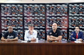 Coletiva de imprensa - Presidente Andrs Sanchez e diretoria