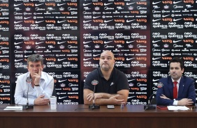 Coletiva de imprensa - Presidente Andrs Sanchez e diretoria