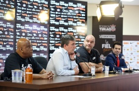 Coletiva de imprensa - Presidente Andrs Sanchez e diretoria