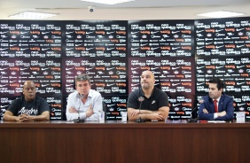 Coletiva de imprensa - Presidente Andrs Sanchez e diretoria