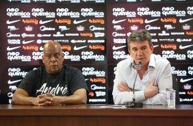 Coletiva de imprensa - Presidente Andrs Sanchez e diretoria