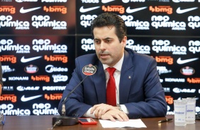 Coletiva de imprensa - Presidente Andrs Sanchez e diretoria