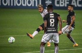 Cantillo no duelo entre Corinthians e Botafogo na Neo Química Arena