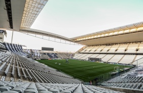 Neo Química Arena pronta para o jogo entre Corinthians e Botafogo