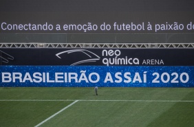 Neo Química Arena prontinha para duelo diante o Botafogo