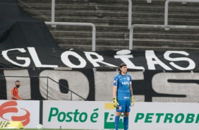 Cássio falhou no primeiro gol do Botafogo, pelo Brasileirão, na Arena Neo Química