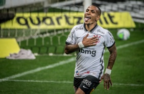 Otero no jogo contra o Botafogo, na Neo Química Arena