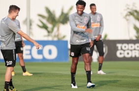 Gil na atividade da tarde desta quarta-feira no CT Joaquim Grava