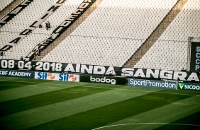 Neo Química Arena preparada para Dérbi de logo mais