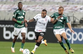 Otero na derrota para o Palmeiras, pelo Brasileirão, na Neo Química Arena