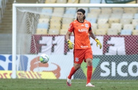 Cssio no jogo contra o Fluminense, no Maracan