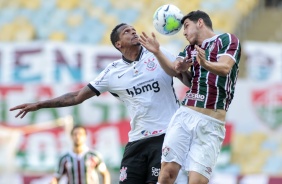 J no jogo contra o Fluminense, no Maracan