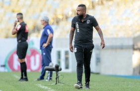 Coelho no jogo contra o Fluminense, no Maracan, pelo Brasileiro