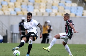 Michel no jogo contra o Fluminense, no Maracan, pelo Brasileiro