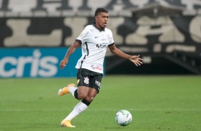Lo Natel no duelo contra o Bahia, pelo Brasileiro, na Neo Qumica Arena